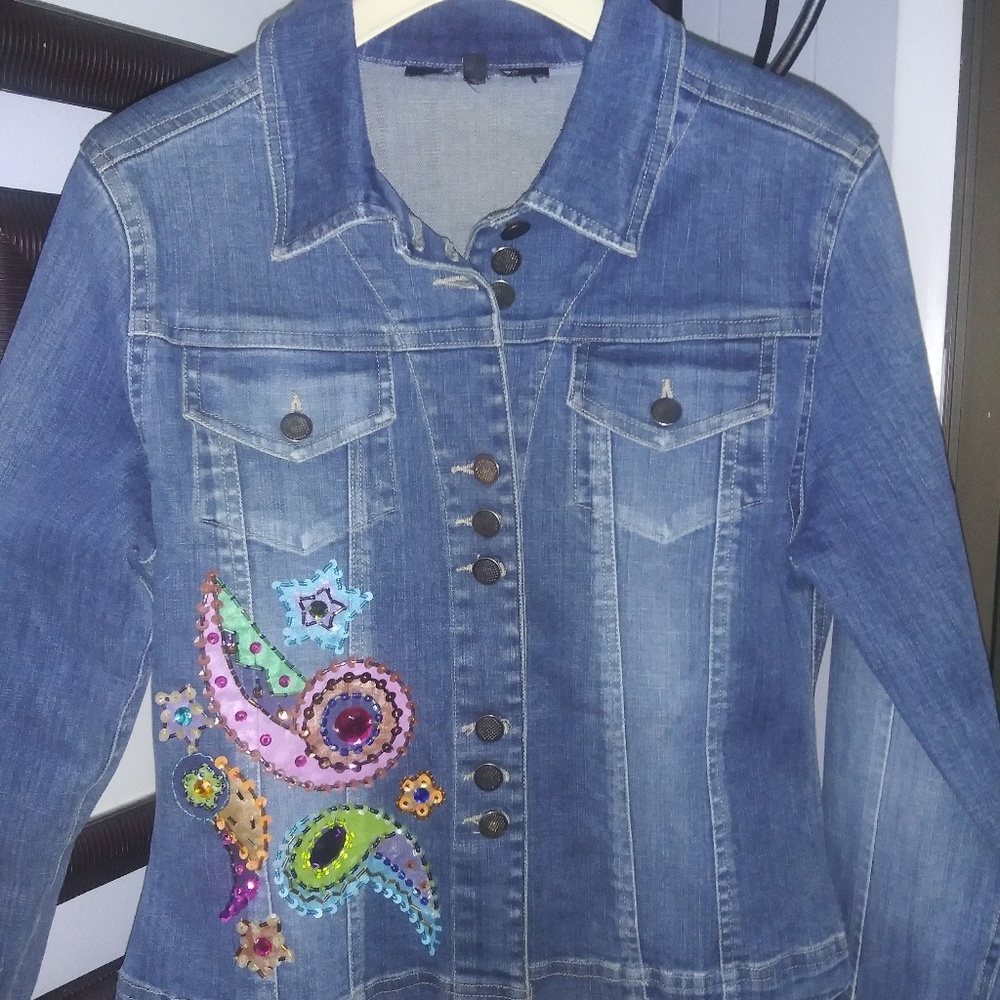 Best Jean Jacket by Mesmerize size S